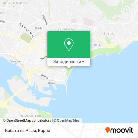 Бабата на Рафи карта
