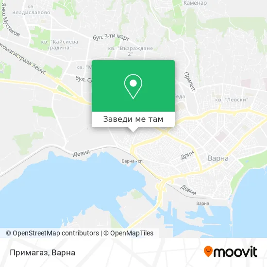 Примагаз карта