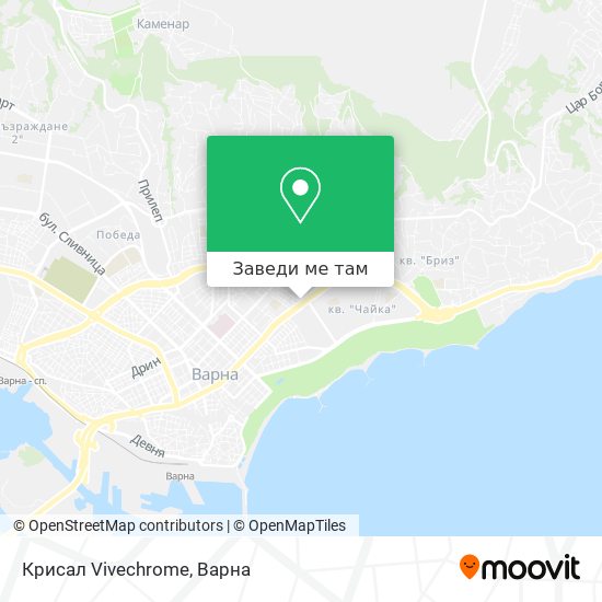 Крисал Vivechrome карта
