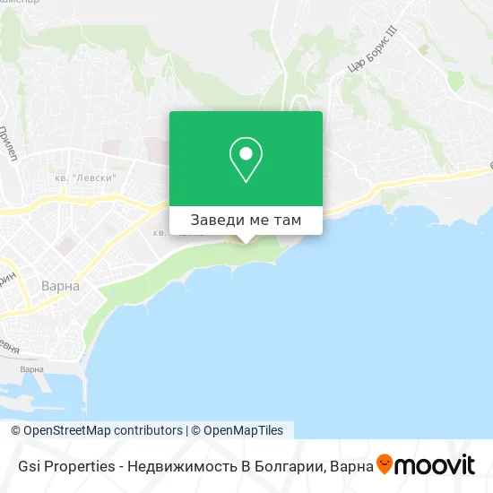 Gsi Properties - Недвижимость В Болгарии карта