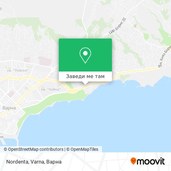 Nordenta, Varna карта