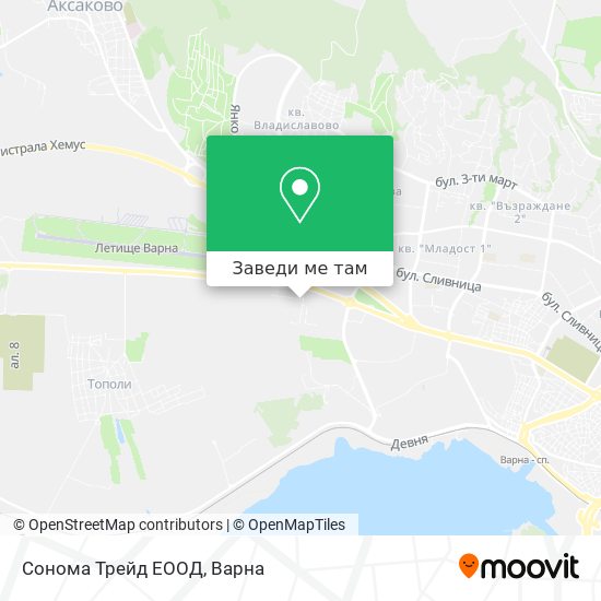 Сонома Трейд ЕООД карта