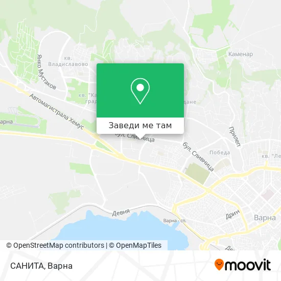 САНИТА карта