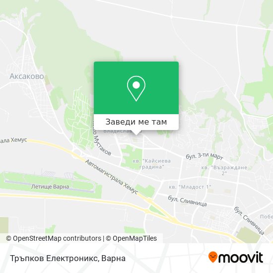 Тръпков Електроникс карта