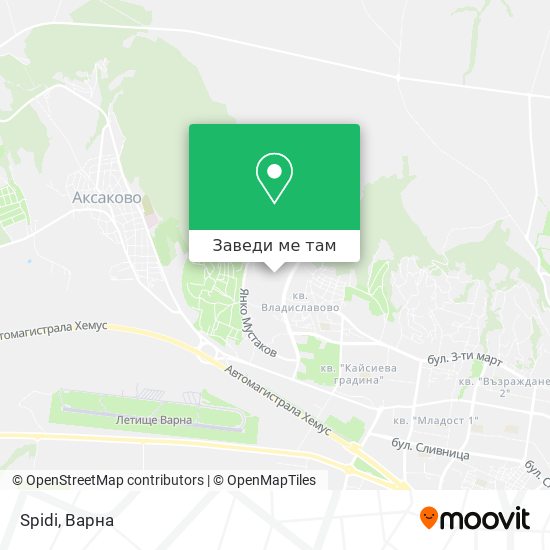 Spidi карта