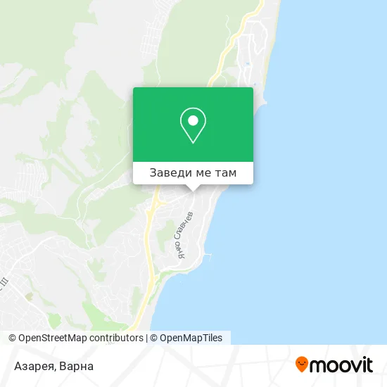 Азарея карта