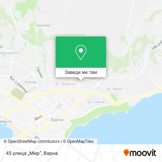 45 улица „Мир“ карта