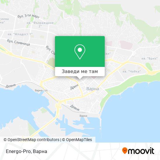 Energo-Pro карта