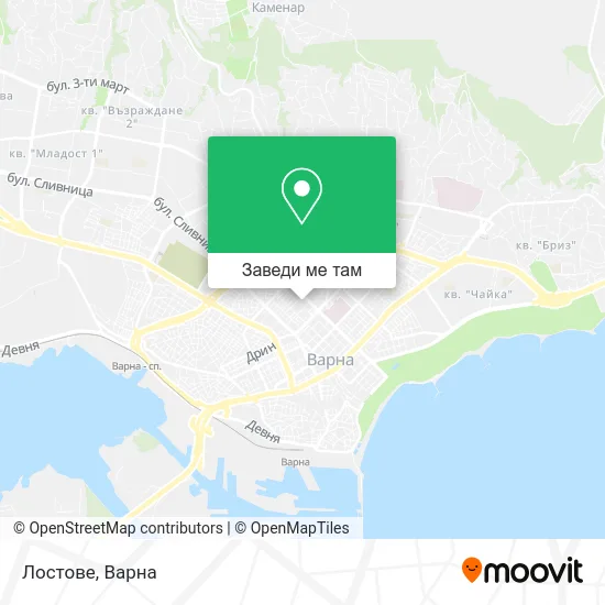 Лостове карта