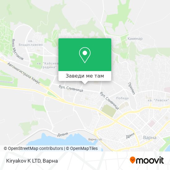 Kiryakov K LTD карта