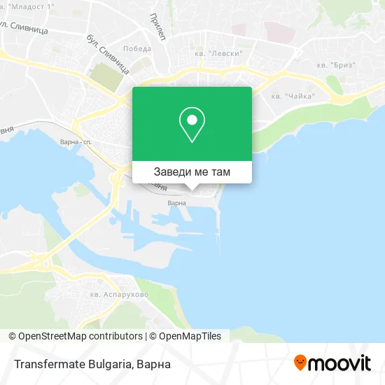 Transfermate Bulgaria карта