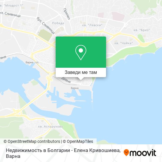 Недвижимость в Болгарии - Елена Кривошиева карта
