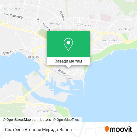 Сватбена Агенция Мерида карта