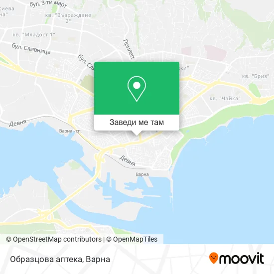 Образцова аптека карта