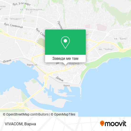 VIVACOM карта