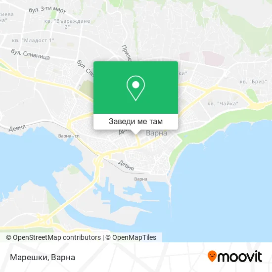 Марешки карта