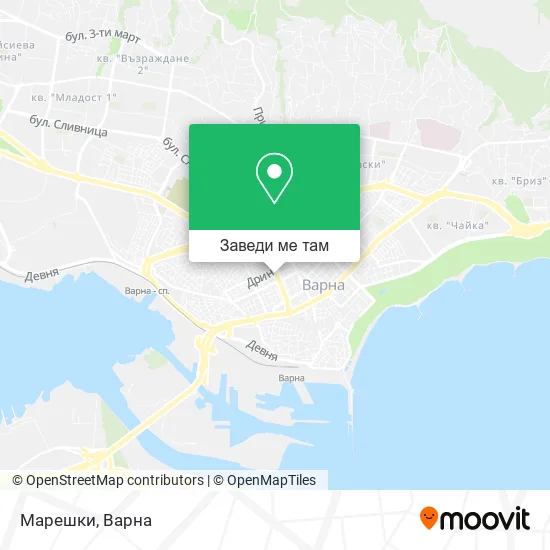 Марешки карта