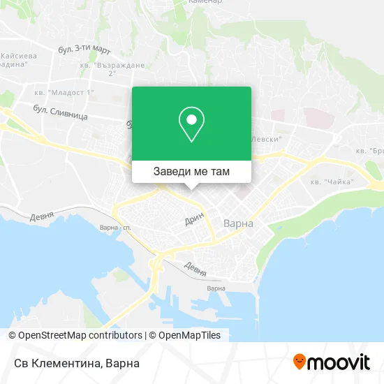Св Клементина карта