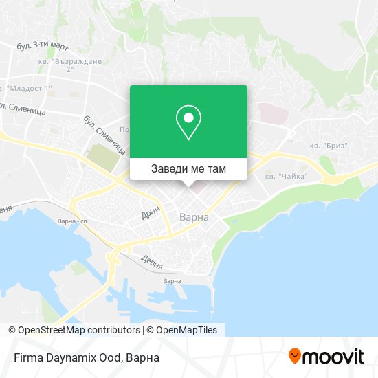 Firma Daynamix Ood карта