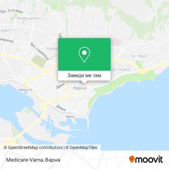 Medicare-Varna карта
