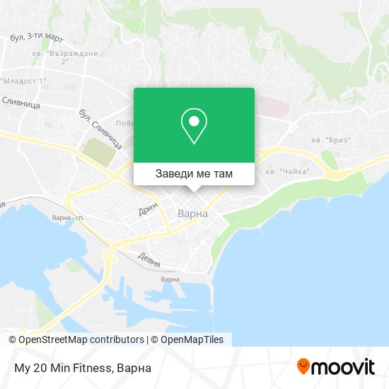 My 20 Min Fitness карта