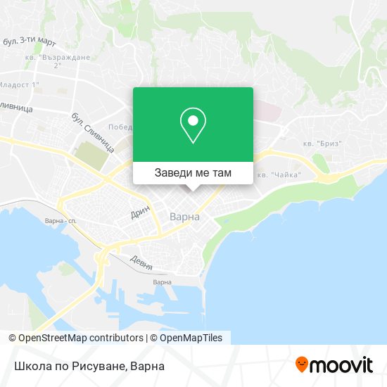 Школа по Рисуване карта