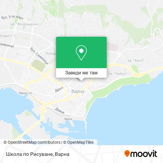 Школа по Рисуване карта