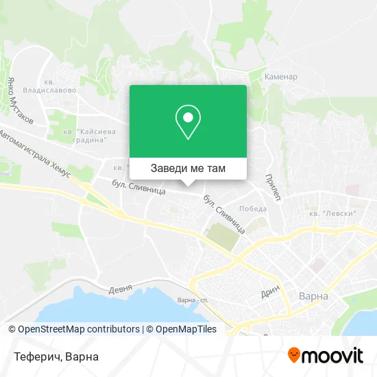 Теферич карта