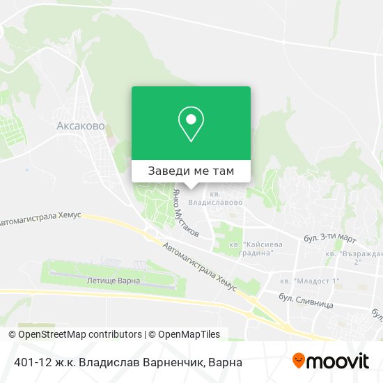 401-12 ж.к. Владислав Варненчик карта