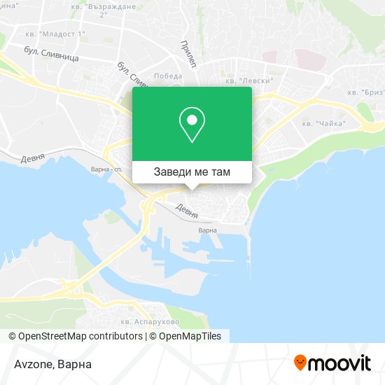 Avzone карта