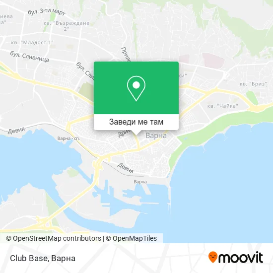 Club Base карта