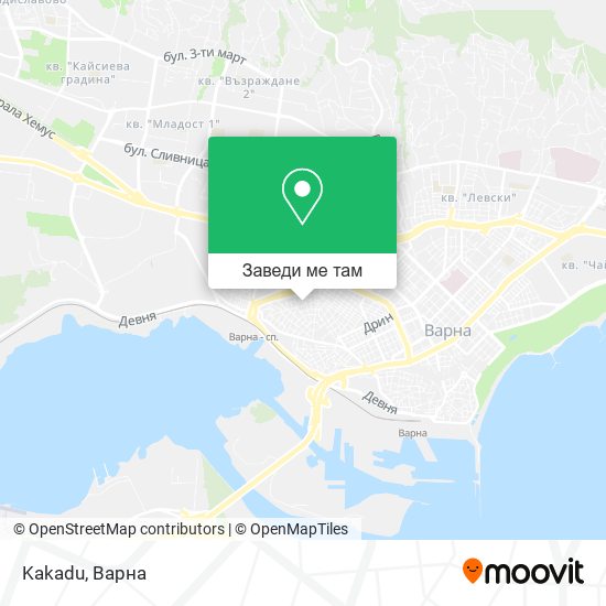 Kakadu карта