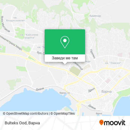Bulteks Ood карта