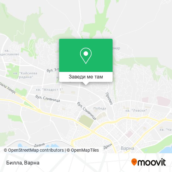 Билла карта
