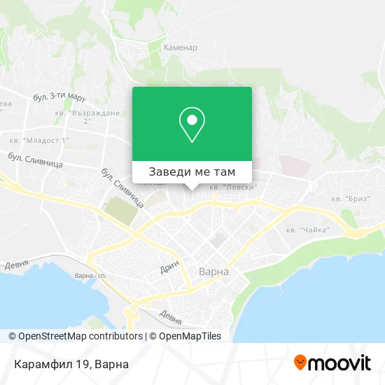 Карамфил 19 карта