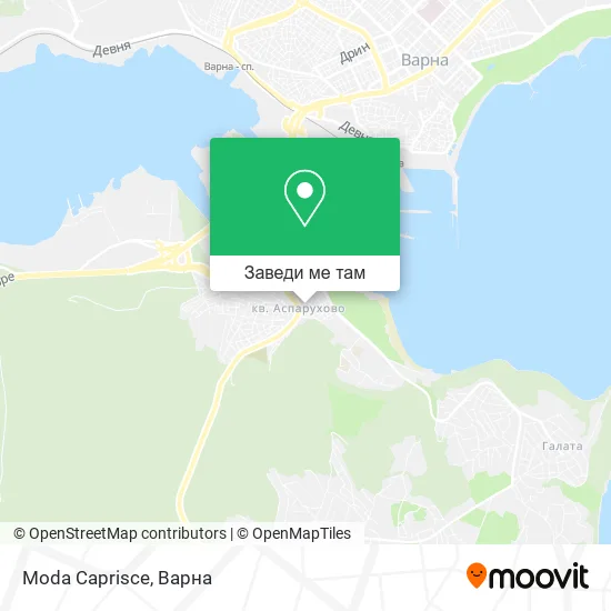 Moda Caprisce карта