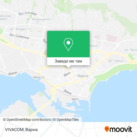 VIVACOM карта