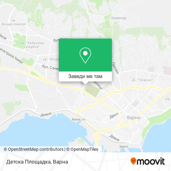 Детска Площадка карта