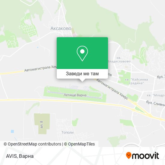 AVIS карта
