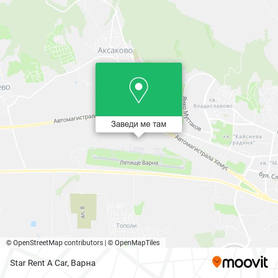 Star Rent A Car карта