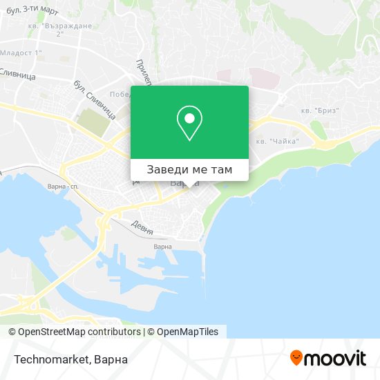 Technomarket карта