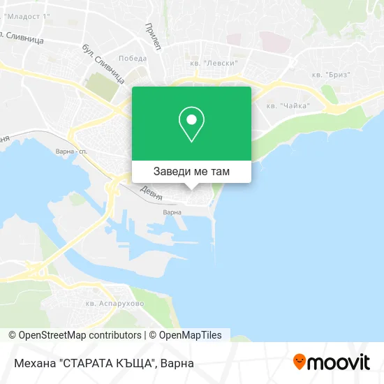 Механа "СТАРАТА КЪЩА" карта