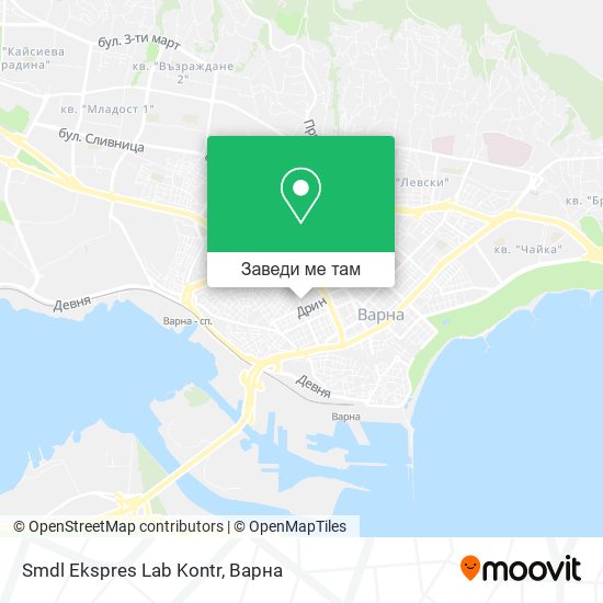 Smdl Ekspres Lab Kontr карта