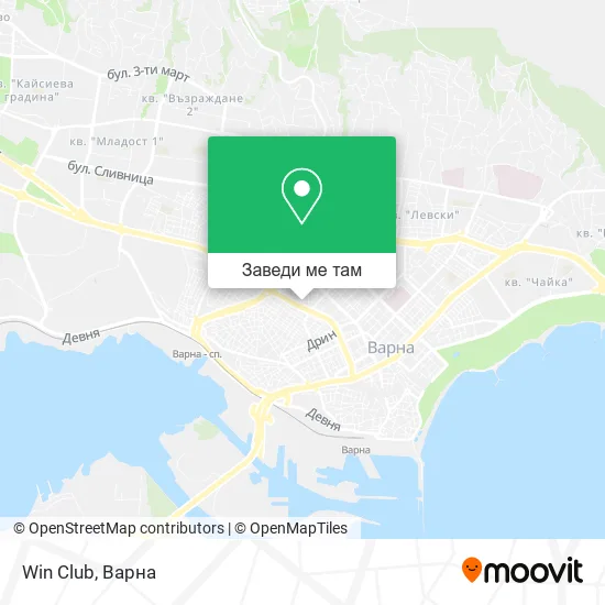 Win Club карта