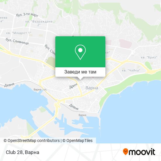 Club 28 карта