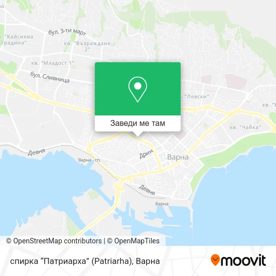 спирка “Патриарха” (Patriarha) карта
