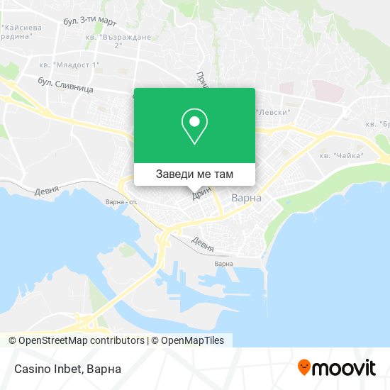 Casino Inbet карта