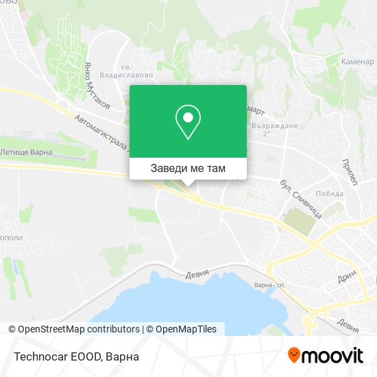Technocar EOOD карта