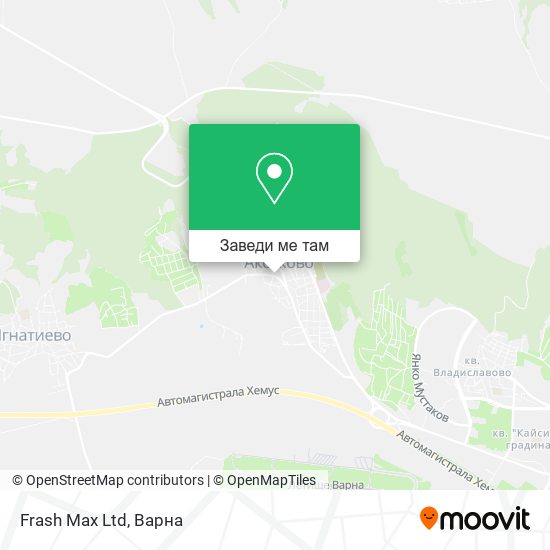 Frash Max Ltd карта