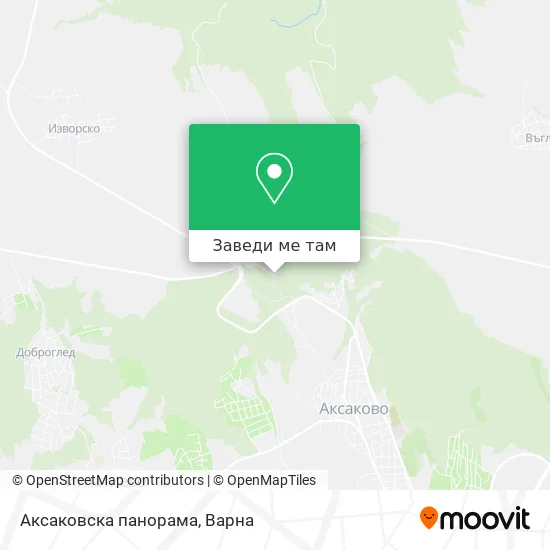 Аксаковска панорама карта
